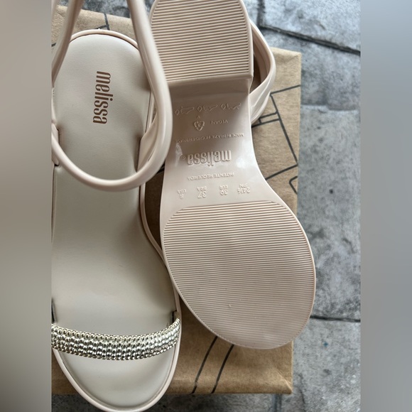 Melissa Beige Sandals - Picture 2 of 9